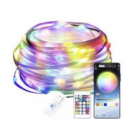 Розумна світлодіодна гірлянда стрічка SK 100LED 10 метрів USB-пульт дистанційного керування ip65 додаток Smart